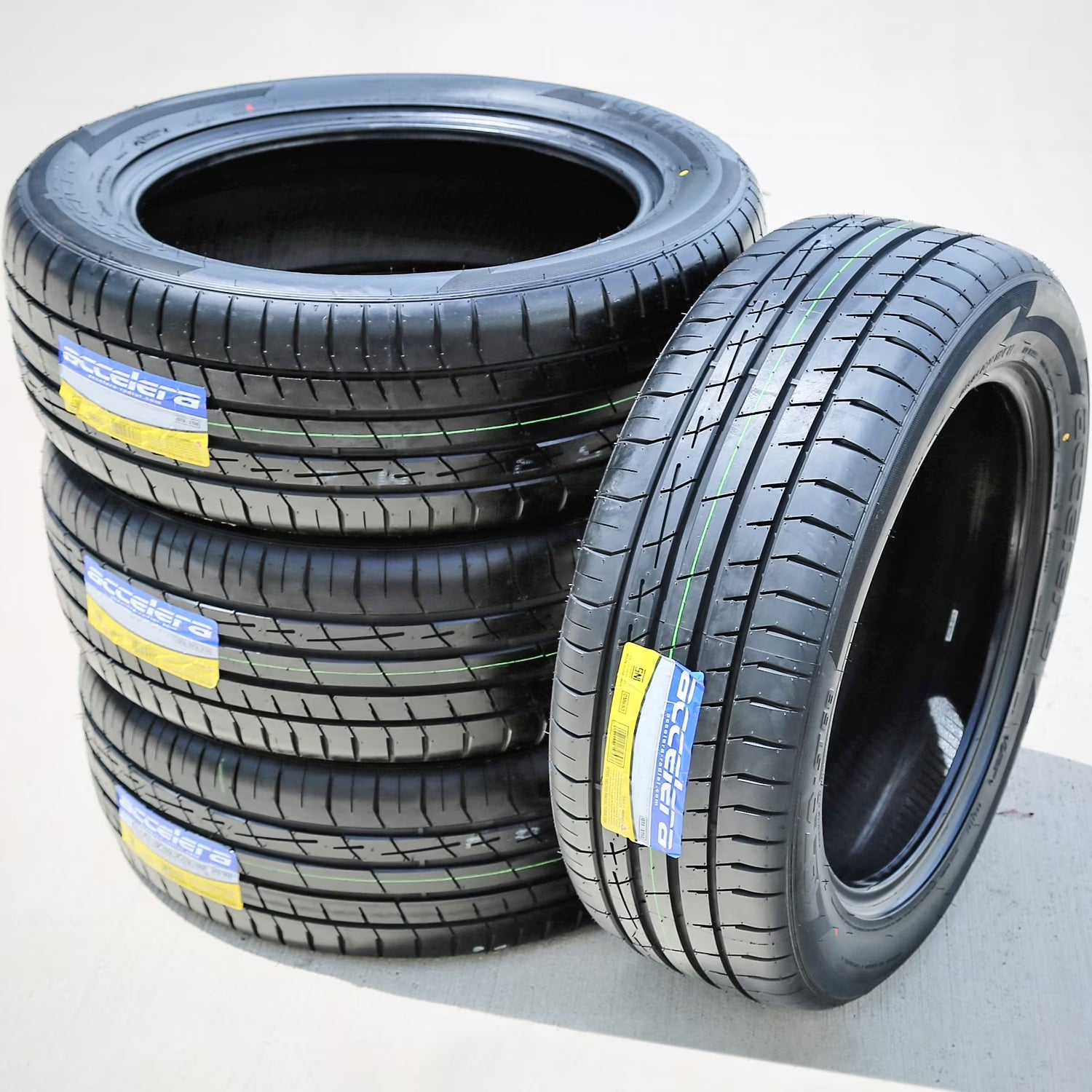 Set of 4 (FOUR) Accelera Iota ST68 255/55R18 109V XL A/S Performance Tires Fits: 2014-15 BMW X5 sDrive35i, 2011-13 BMW X5 xDrive35d