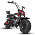 Oryxearth 99cc 4-Stroke Mini Dirt Bike, Gas Powered Off Road Trail, up to 24 mph, 0.47 gal, Red