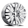 OE Creations Aluminum Rim PR198 20X9in Chrome Finish, 198C-295824
