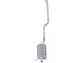 Rear Muffler - Compatible with 2001 - 2004 Hyundai Santa Fe 2.4L 4-Cylinder 2002 2003