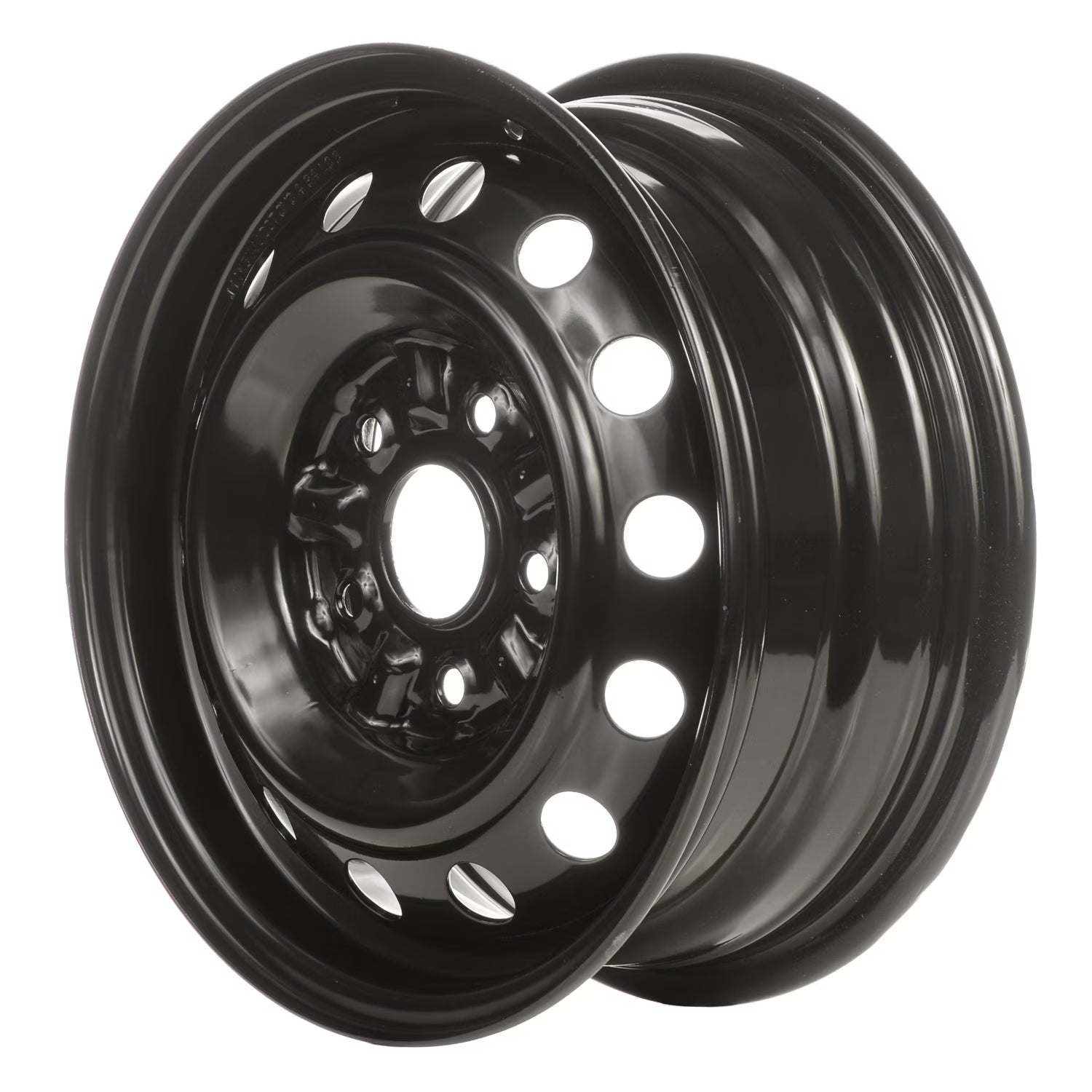 Remanufactured Painted Black Steel Wheel 14 x 5.5 4261106010 fits 1992-2000 Toyota Camry