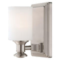 1 Light Transitional Bath Vanity In Transitional Style 8 Inches Tall By 4.75 Inches Wide-Brushed Nickel Finish Minka Lavery 5171-84