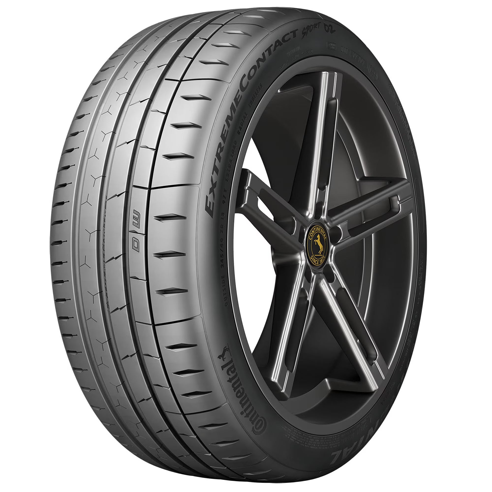 Continental ExtremeContact Sport 02 Summer 285/30ZR18 93Y Passenger Tire