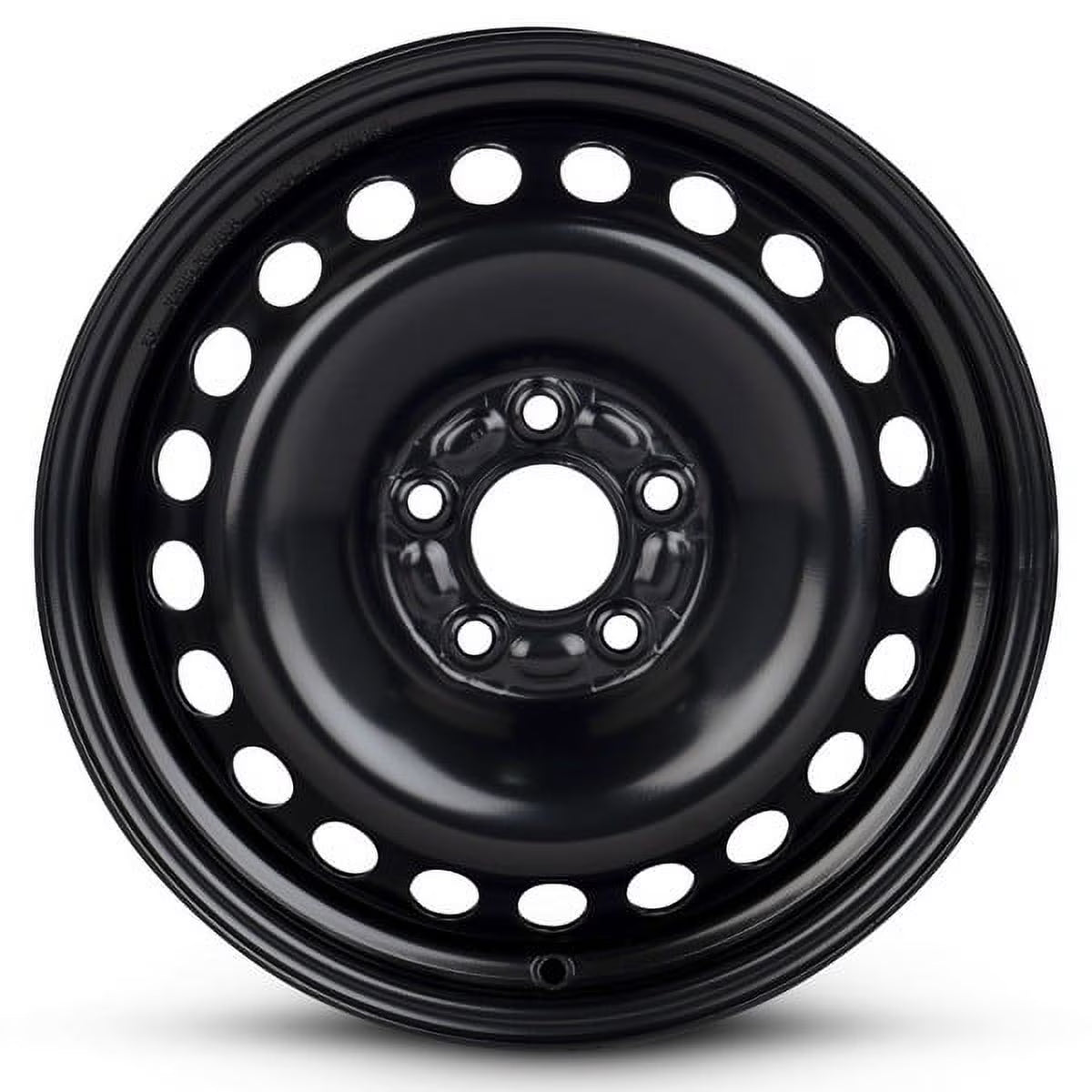 New OEM Replacement Wheel 16x6.5 in for 2012-2014 Ford Focus Painted Black 16 inch Steel Rim
