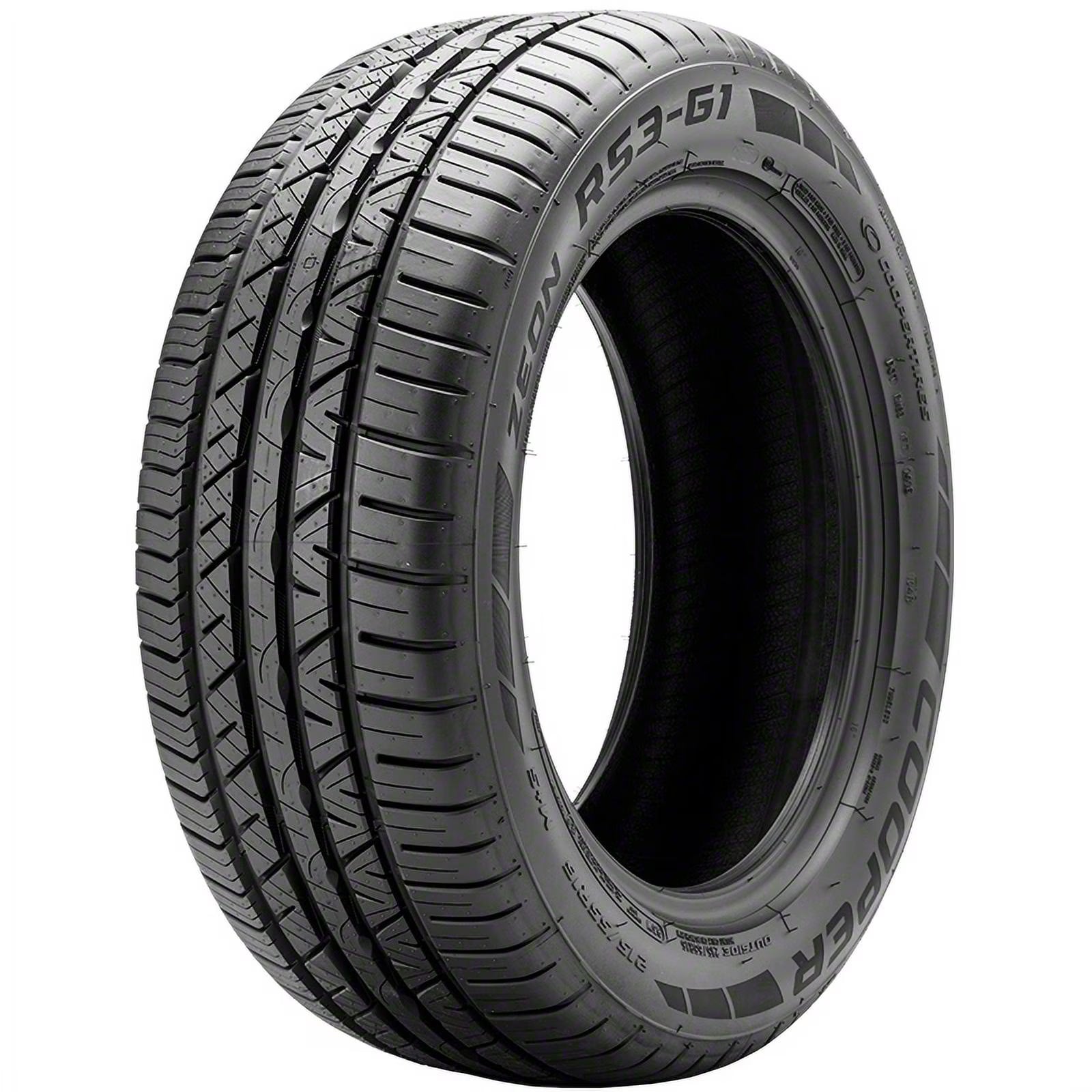 Set of 4 Cooper Zeon RS3-G1 235/55R17 99W Tires