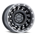 Raceline 957BS-HALO 18  Cast Aluminum Wheel, HALO SATIN BLACK W/ SILVER RING 18X9 6X135 +18mm