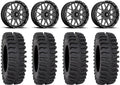 MSA Portal 20  Wheels Milled 33  XT400 Tires Polaris RZR XP 1000 / PRO XP / Ranger XP 900/1000