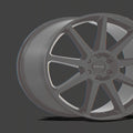Status Cast Aluminum Rim ST002 26X10 6X5.5 G-BLK 30MM, ST002BX26106830