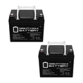 12V 35AH INT Battery Replaces Mobility Butler Wheelchair - 2 Pack
