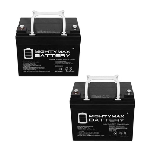 12V 35AH INT Battery Replaces Mobility Butler Wheelchair - 2 Pack