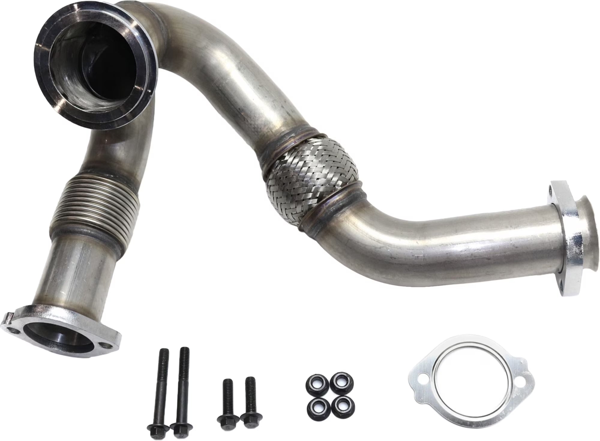 Replacement REPF963501 Turbocharger Y-Pipe Compatible For 2004-2007 Ford F-250 Super Duty 2003-2007 Ford F-250 Super Duty 2004-2007 Ford F-350 Super Duty 2003-2007 Ford F-350 Super Duty