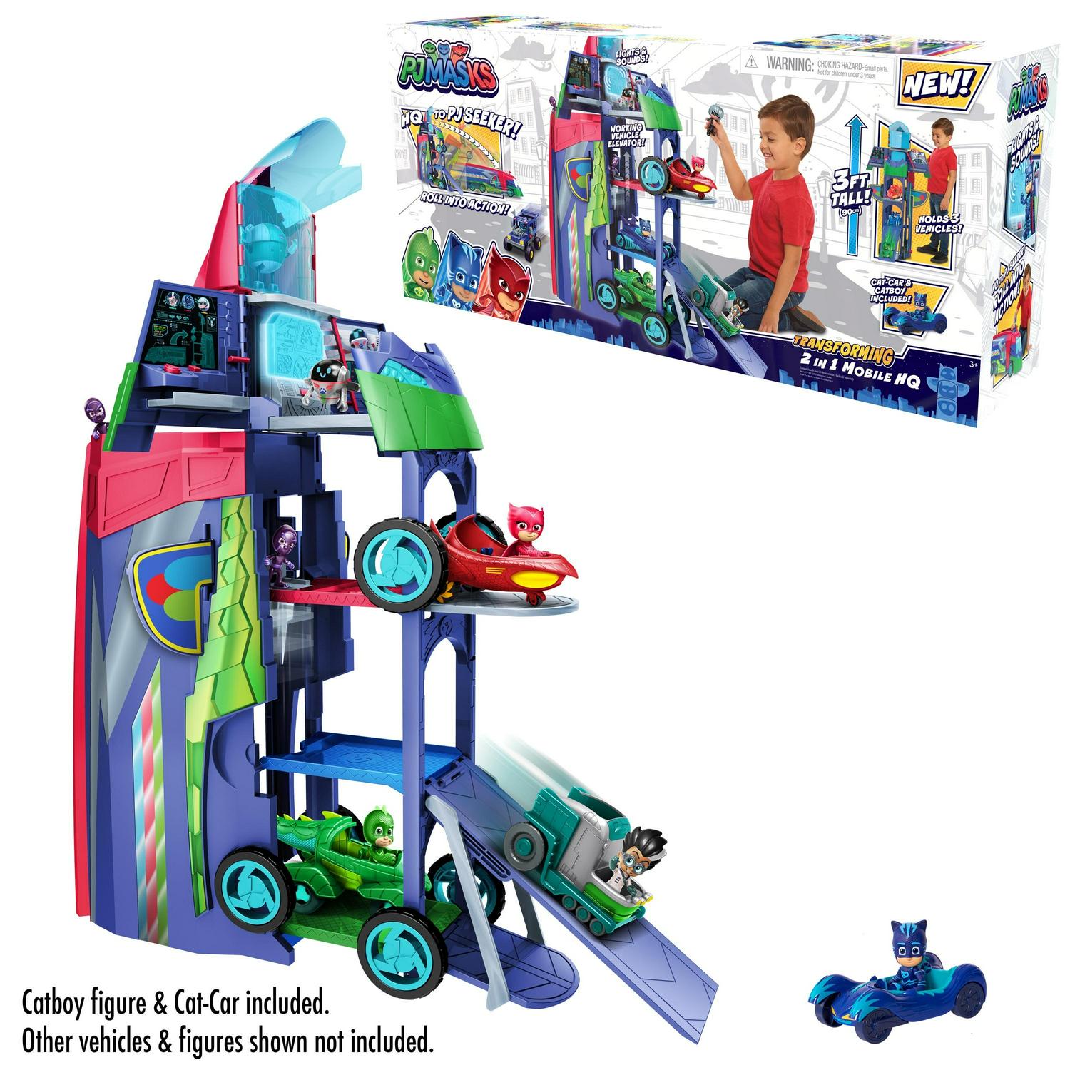 PJ Masks 2 in 1 Transforming Mobile HQ. Kids Toys for Ages 3 Up. Gifts and Presents