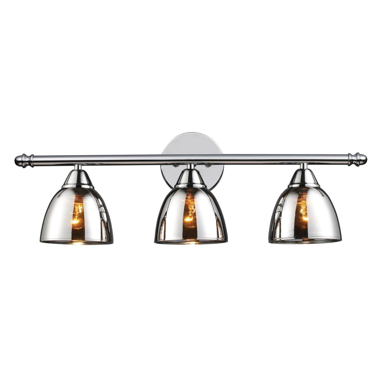 Elk Home 23-Inch Wide Reflections Vanity Light. Polished Chrome