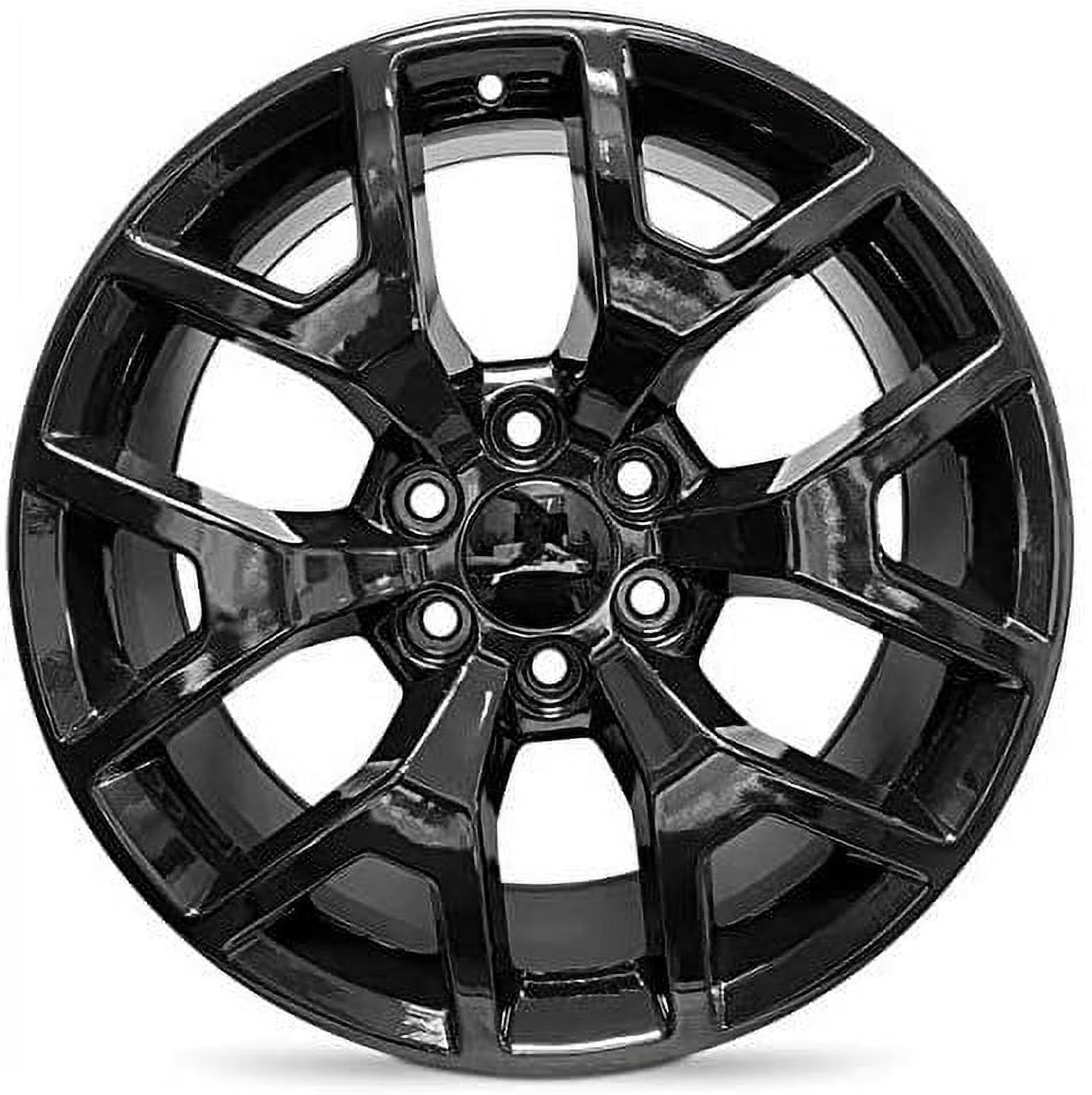 New OEM Replacement Wheel 20x9 in for 2015-2024 GMC Yukon Gloss Black 20 inch Aluminum Rim