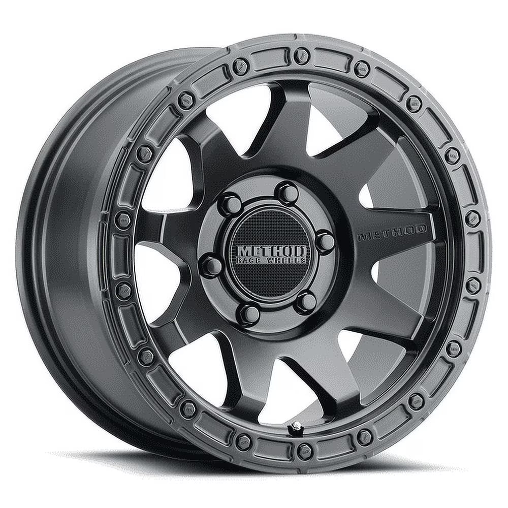 Method MR317 20x9 0mm Offset 6x5.5 106.25mm CB Matte Black Wheel