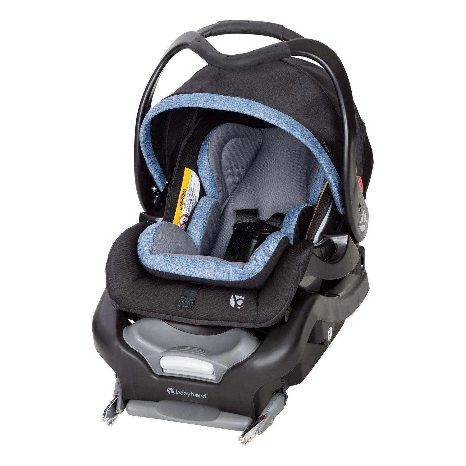 Baby Trend Secure Snap Tech? 35.00 lbs Infant Car Seat. Blue Chambray
