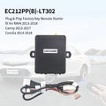 EASYGUARD Plug & Plug Remote Starter System fit for Toyota RAV4 13-18 Corolla 13-18 II Camry(Hybrid) 12-17 II Avalon 15-17 II Levin 14-18 II Prius 16-17 with OEM Push Start Button Automation LHD Car