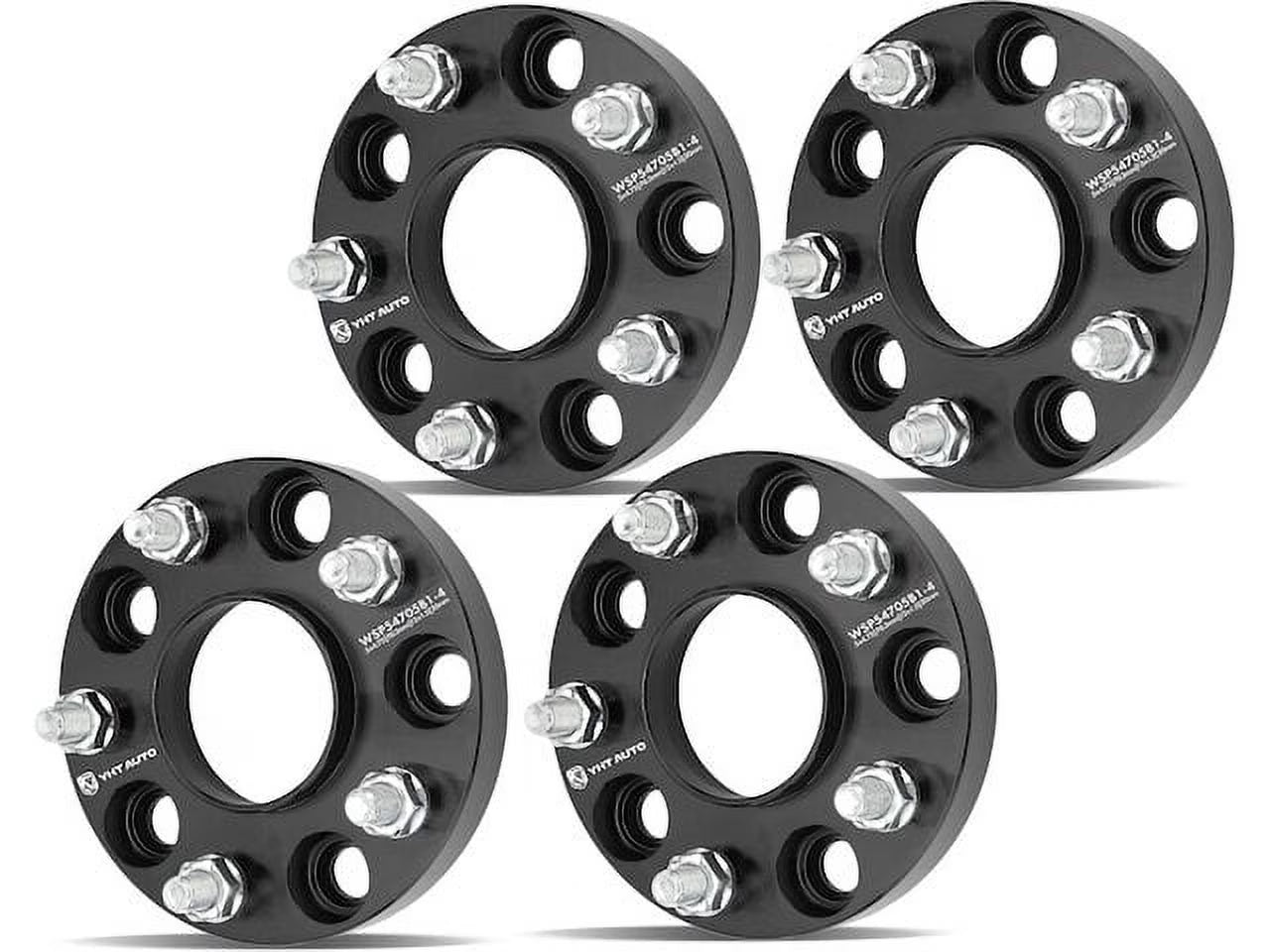 Wheel Spacer Kit 4 - Compatible with 1984 - 2019 Chevy Corvette 1985 1986 1987 1988 1989 1990 1991 1992 1993 1994 1995 1996 1997 1998 1999 2000 2001 2002 2003 2004 2005 2006 2007 2008 2009 2010