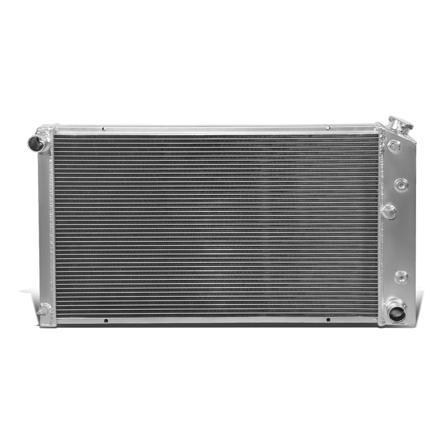 DNA Motoring RA-CHEVYT73-3 For 1973 to 1980 Chevrolet C/K Series Full Aluminum 3-Row Racing Radiator 74 75 76 77 78 79