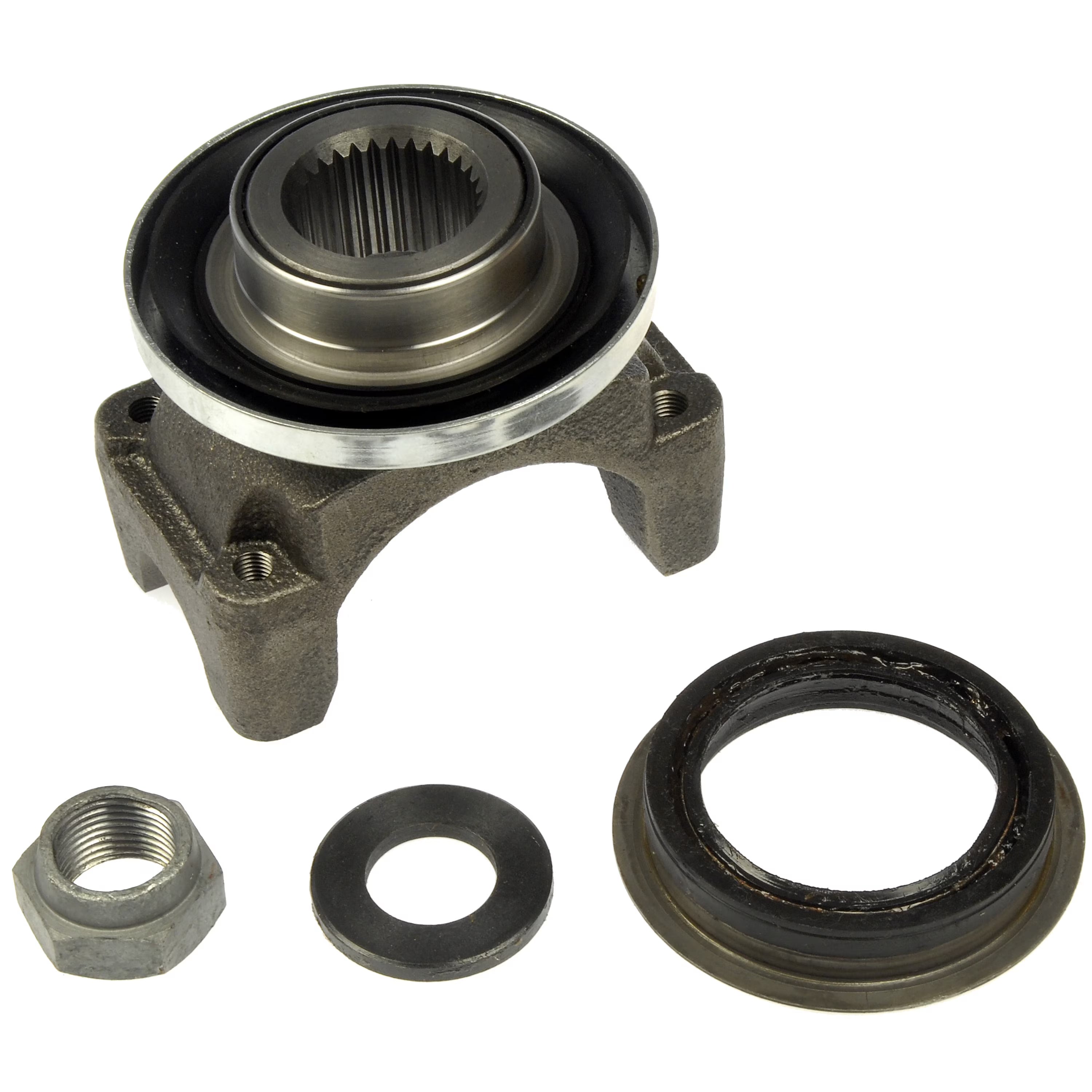 Dorman 697-500 Rear Differential Differential End Yoke for Specific Models, Gray Fits select: 1999-2007 CHEVROLET SILVERADO, 1995-2008 CHEVROLET TAHOE