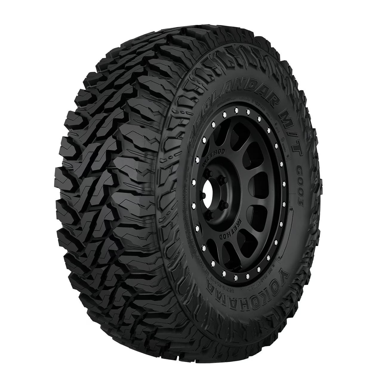 Yokohama Geolandar M/T G003 Mud Terrain LT255/75R17 111/108Q C Light Truck Tire