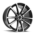 Carroll Shelby Wheels CS10 - 20 x 9.5 in. - 37mm Offset - Black Machined Fits select: 2005-2006,2010-2014 FORD MUSTANG