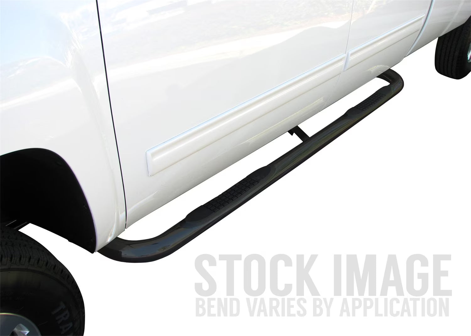 Steelcraft Automotive 220100 STC220100 00-04 DAKOTA QUAD CAB 3IN BLACK NERF BAR