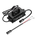 LiTime 43.8V 25A Lithium Battery Charger for 36V(38.4V) LiFePO4 Lithium Battery, IP65 Waterproof Wide Applications for Golf cart, RV, 36V trolling Motor
