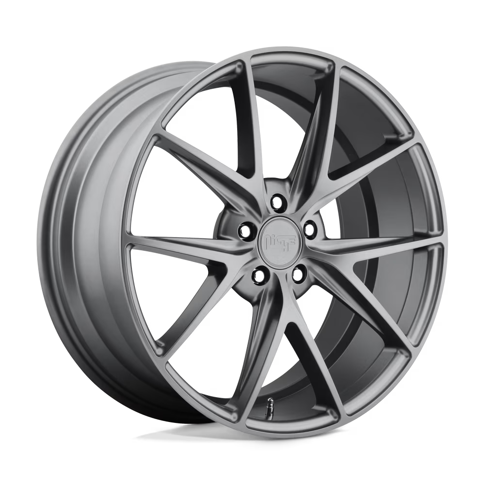 Niche M116 Misano 19X9.5 5X112 35Et 66.56Cb Matte Gun Metal Wheel