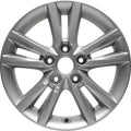 Remanufactured Painted Sparkle Silver Aluminum Wheel 16 x 6.5 fits 2015-2017 Hyundai Sonata