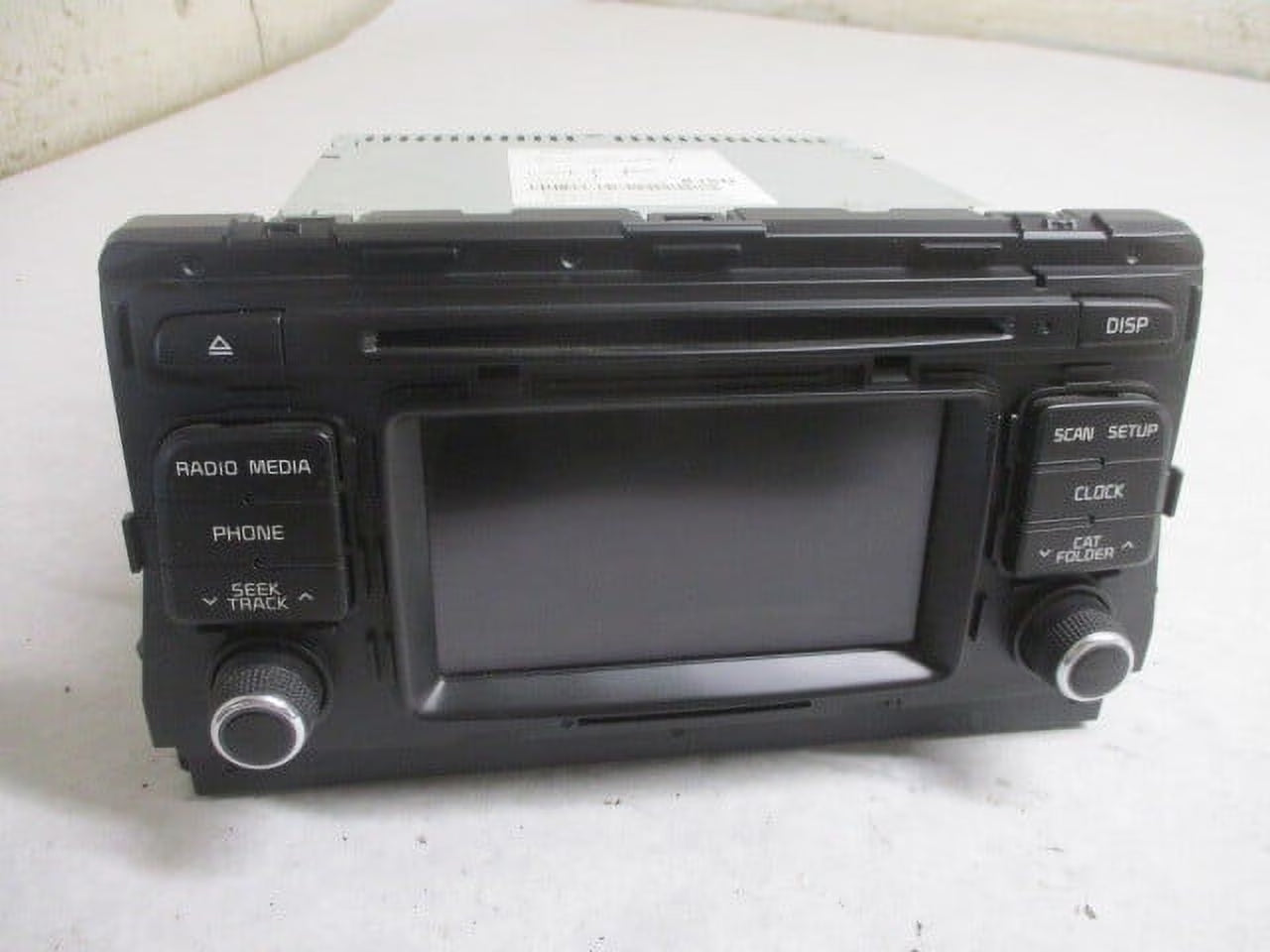 Pre-Owned 2017 2018 Kia Optima Single Disc CD Player Radio Stereo OEM LKQ - Verify Specific Vehicle Fitment In Description - (Good)
