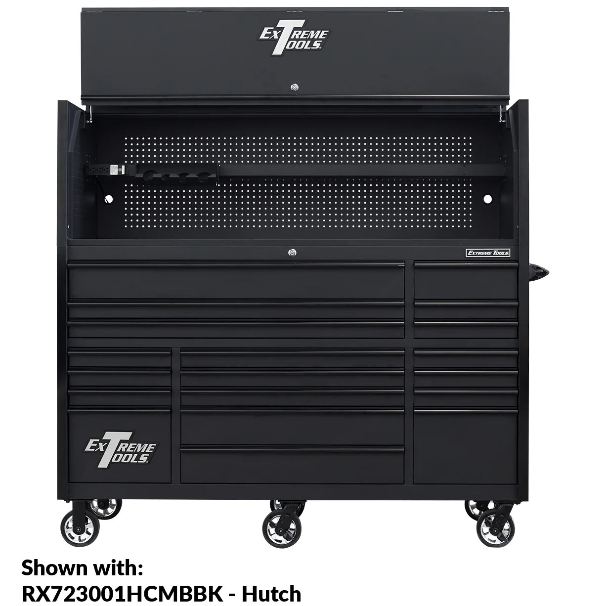 Extreme Tools 72¡å x 30¡å, 19 Drawer Roller Cabinet with 250 lbs. drawer slides, RX 250 Series