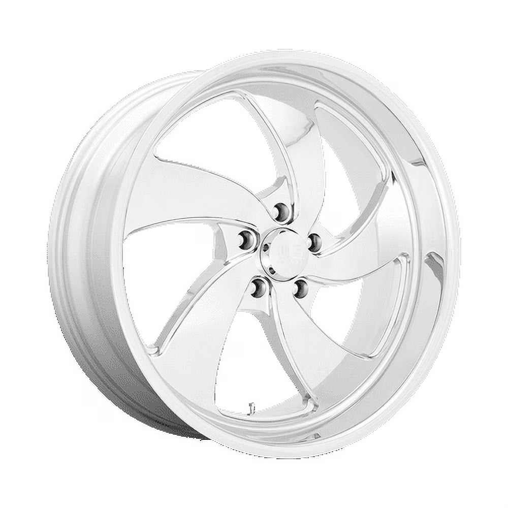 US Mag 1PC Aluminum Rim U132 DESPERADO 24X9in Chrome Finish, U132249061+01R
