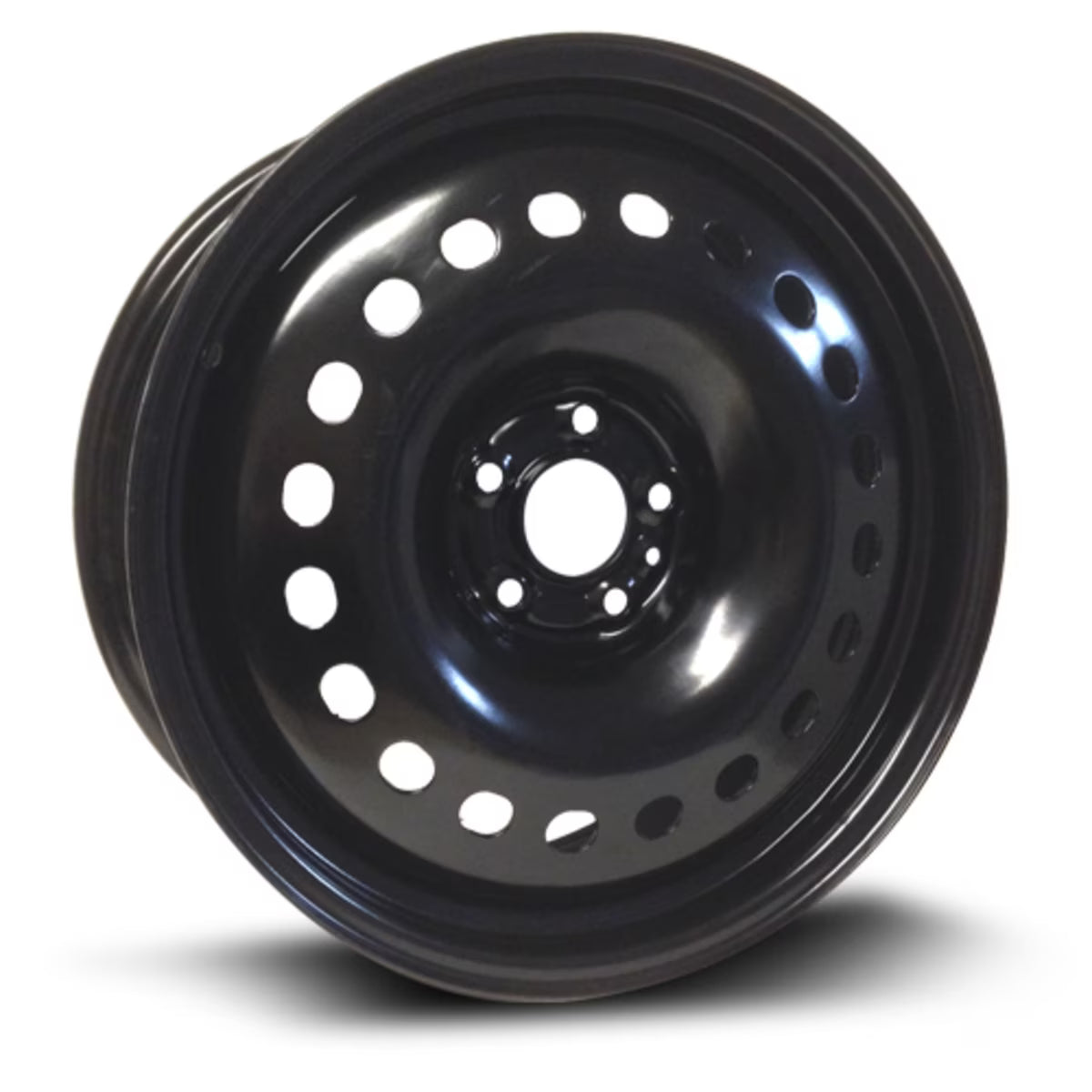 Aftermarket Steel Rim 18X7.5, 5X110, 65.1, +40, black finish (MULTI APPLICATION FITMENT) X48510