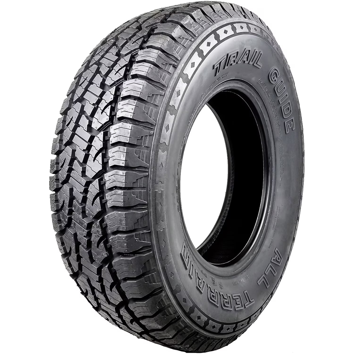 LT275/65R20 TRAIL GUIDE ALL-TERRAIN 10PR BLK 126/123R Fits: 2011-22 Ford F-350 Super Duty Lariat