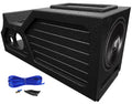 Hifonics 12  Subwoofer+Center Console Sub Box Enclosure For 2007-13 Chevy/GM