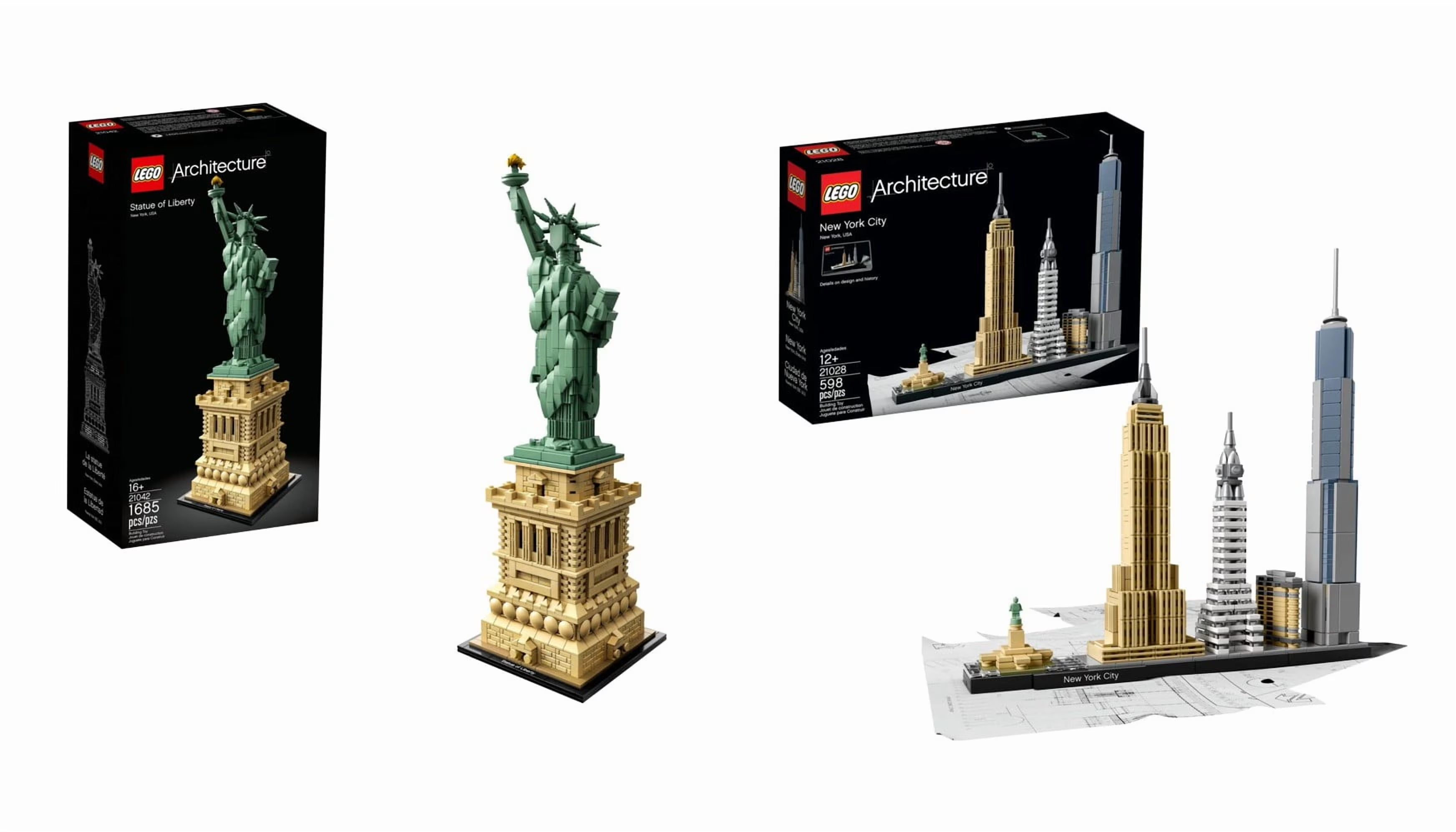 Lego New York City Bundle - Statue of Liberty and NYC Skyline