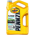Pennzoil 5 qt. 0W-20 Platinum Gasoline Synthetic Motor Oil - Pack of 3