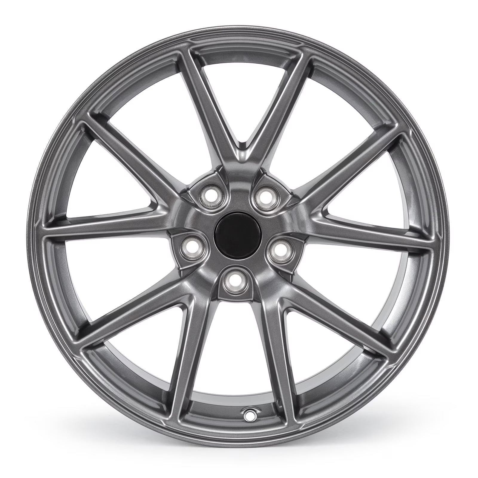 New 18 x 8.5 inch Wheel Rim for 2017-2023 Tesla Model 3 , 18  Aluminum Alloy Replacement Rims