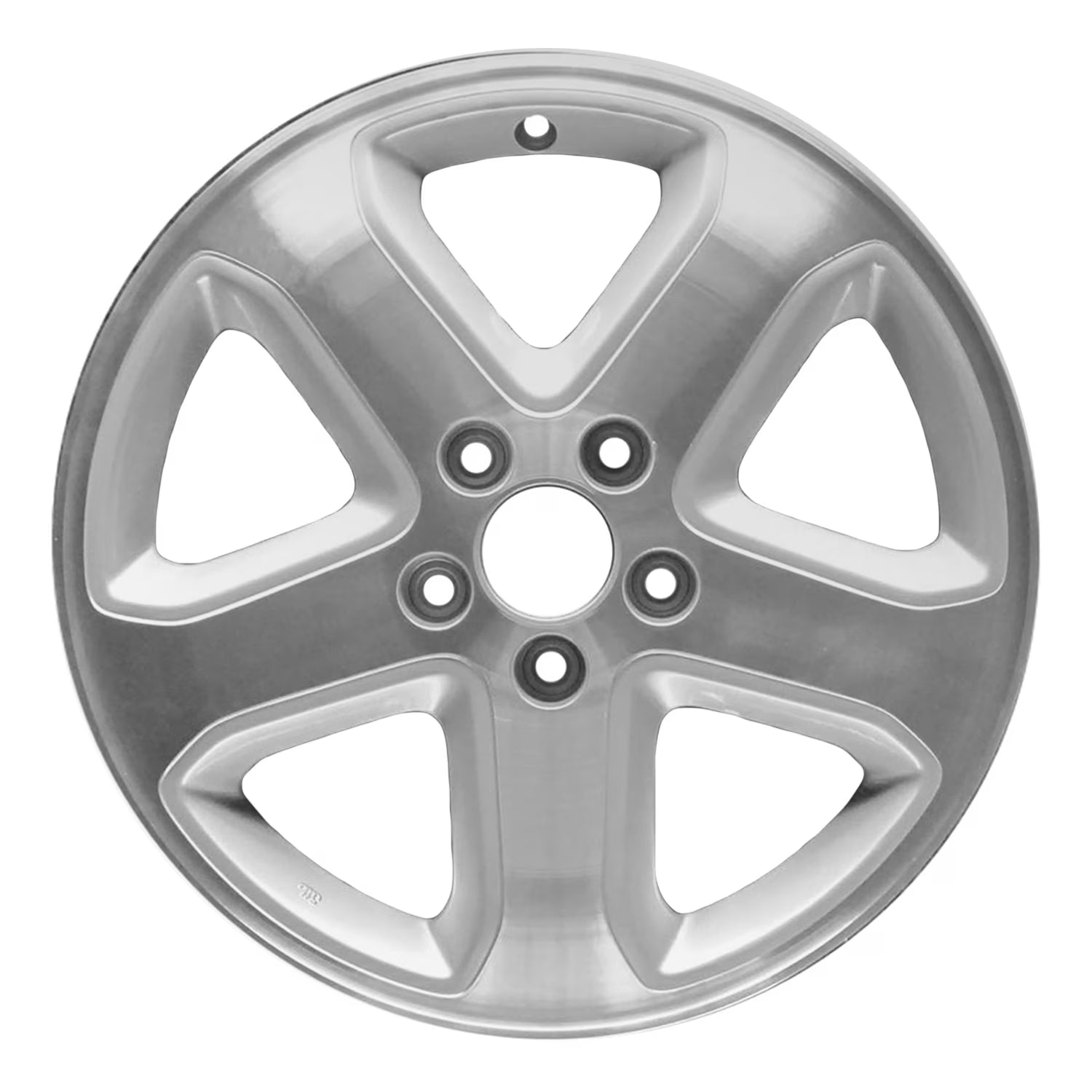 Remanufactured Machined and Painted Silver Aluminum Wheel 17 x 6.5 42700SDBJ12 fits 2006-2007 Honda Accord
