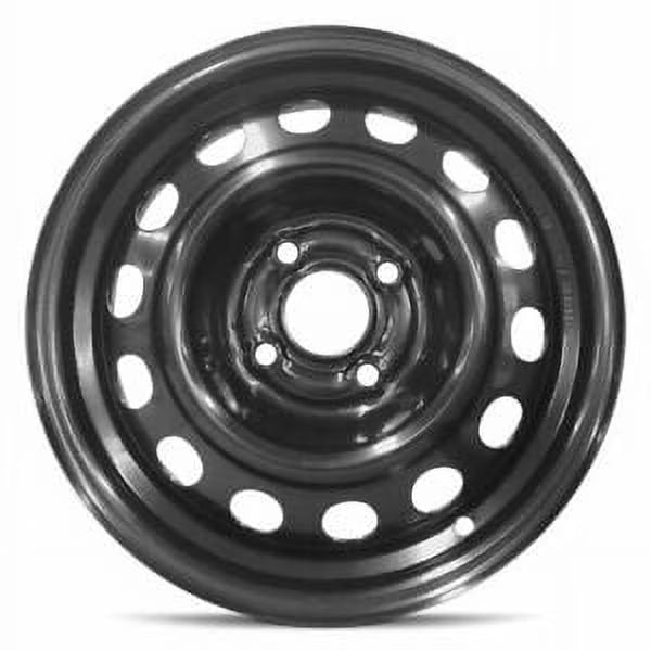 Wheel Rim for 1991-2008 Mitsubishi Lancer 14x5.5 in Painted Steel Rim Direct Fit