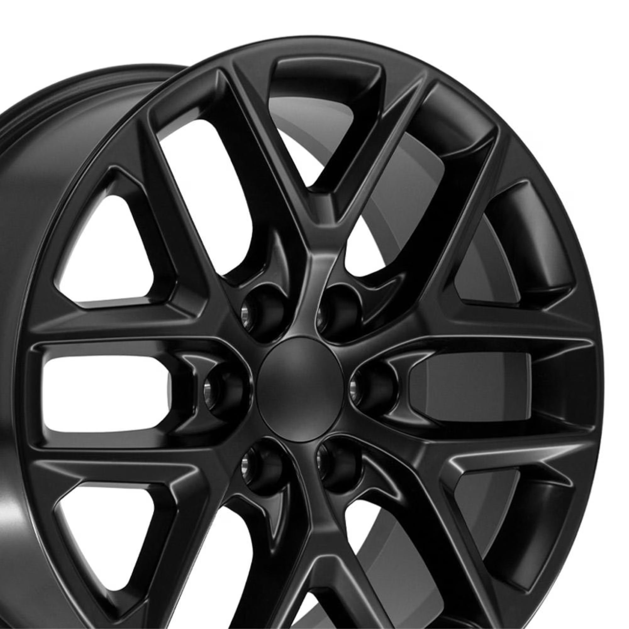 20  Replica CV62 fits Chevrolet Silverado 20x9 Gloss Black