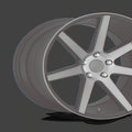 Niche 1Pc M150 Verona 19X8.5 5X112 34Et 66.56Cb Matte Black Machined Wheel