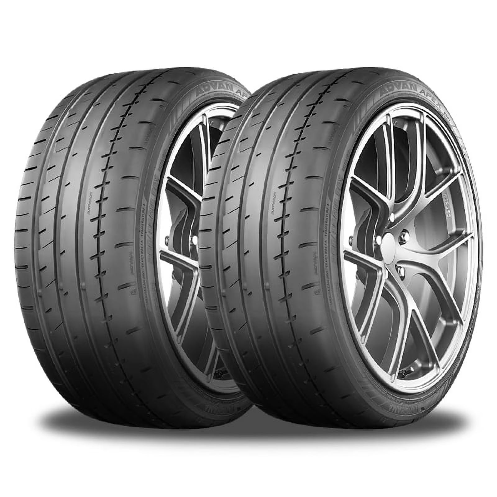 Pair of 2 x Yokohama Advan Apex V601 255/40R18 999Y XL Ultra High Performance UHP Tires 110160112 / 255/40/18 / 2554018 Fits: 2011-20 Mercedes-Benz SL550 Base, 2004-06 Mercedes-Benz SL500 Base