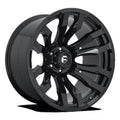 Fuel 1PC Aluminum Rim D675 BLITZ 16X8in Gloss Black Finish, D67516808445