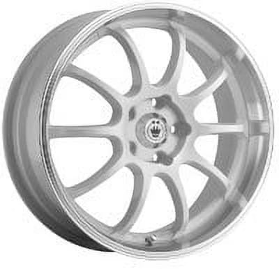 16  White With Natural Lip LI Lightning Wheel by Konig Wheels LI67D0440W