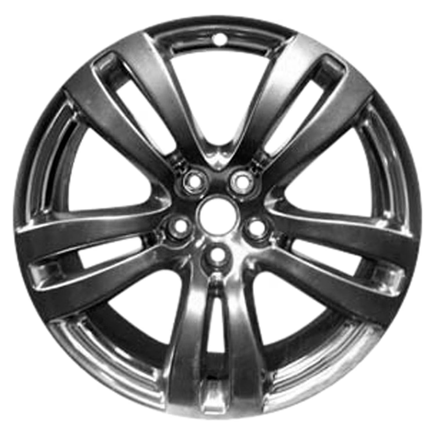 Remanufactured Painted Medium Gray Rear Aluminum Wheel 19 x 10 fits 2010-2019 Jaguar XJ