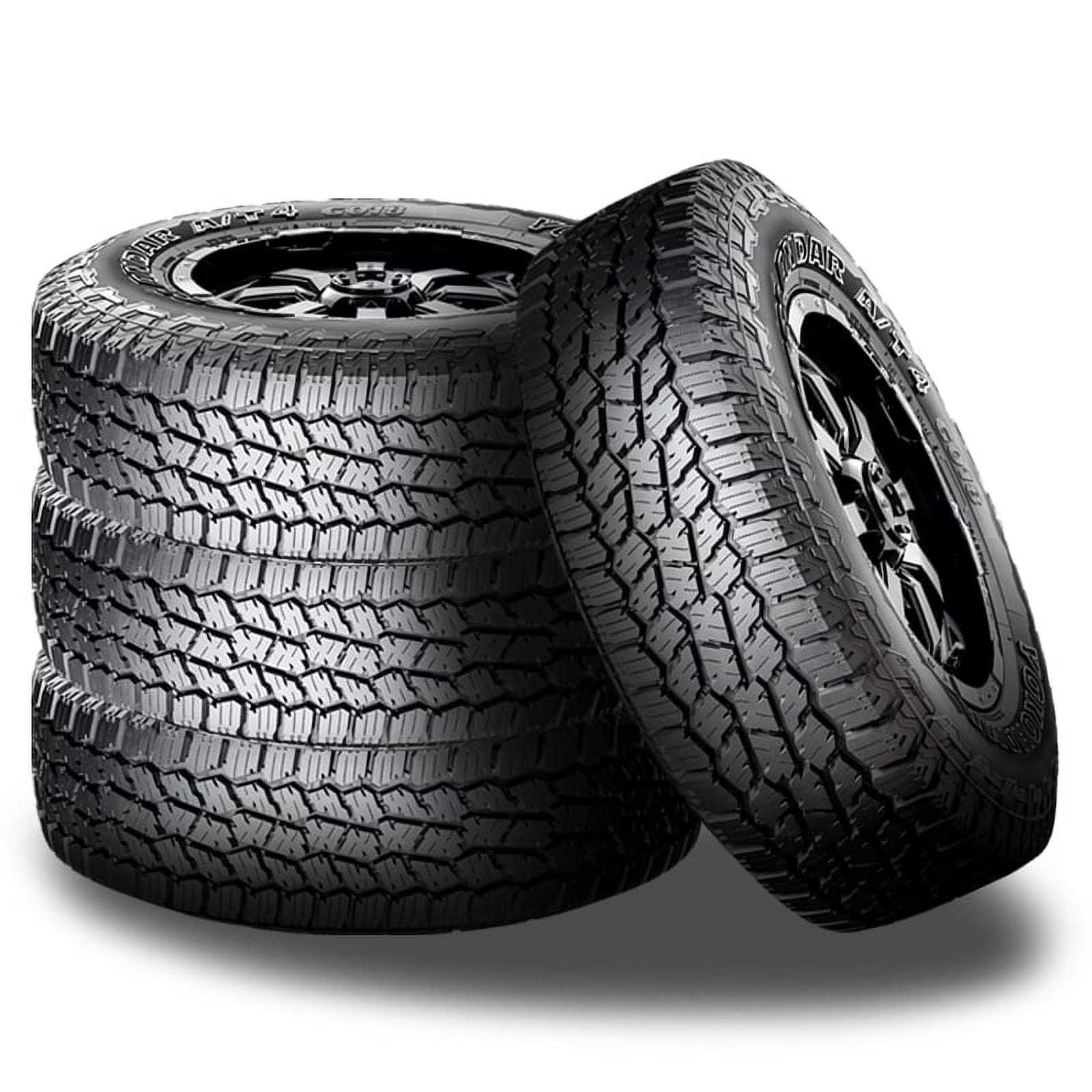 4 Yokohama Geolandar A/T4 G018 295/70R18 129S All Terrain 55K Mi Warranty 10 PLY 110101845 / 295/70/18 / 2957018