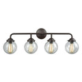 Elk Home 33-Inch Wide Beckett Vanity Light. Oil Rubbed Bronze