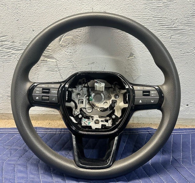 Pre-Owned 2022 2023 Honda Civic Driver Steering Wheel With Switches OEM - Verify Specific Vehicle Fitment In Description - (Good)